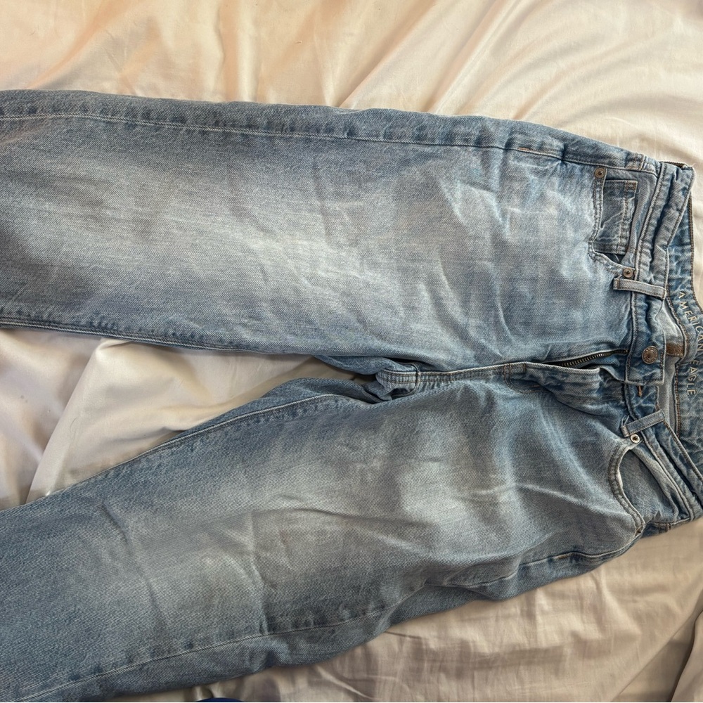 American Eagle Outfitters Blue Straight Leg Jeans